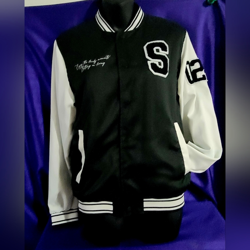 Seven Souls "Bear" Varsity Jacket-New-Unisex-"No Days Off"